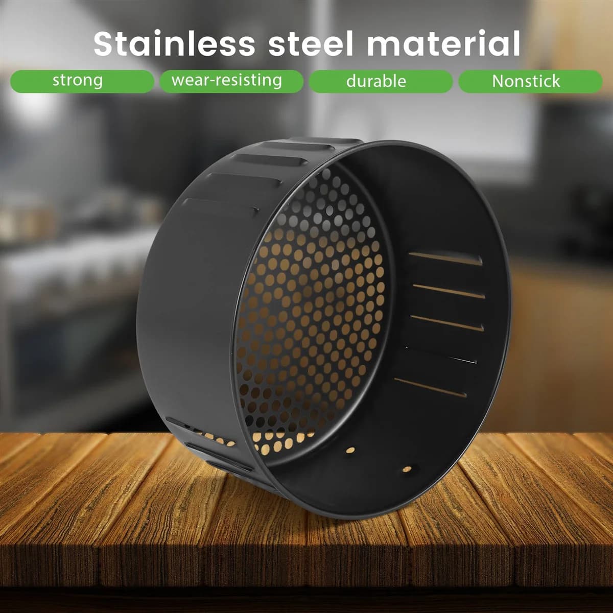 Mir de remplacement pour friteuse à air, antiadhésif, robuste, rôtissage, cuisson, acier inoxydable,