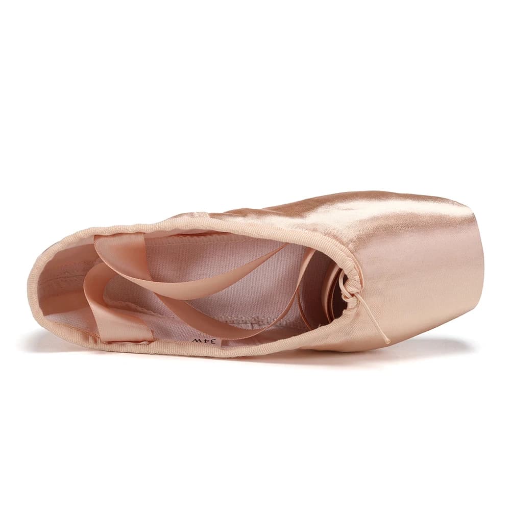 Chaussures de danse de ballet classiques pour enfants et adultes, chaussures à pointe de ballet pour