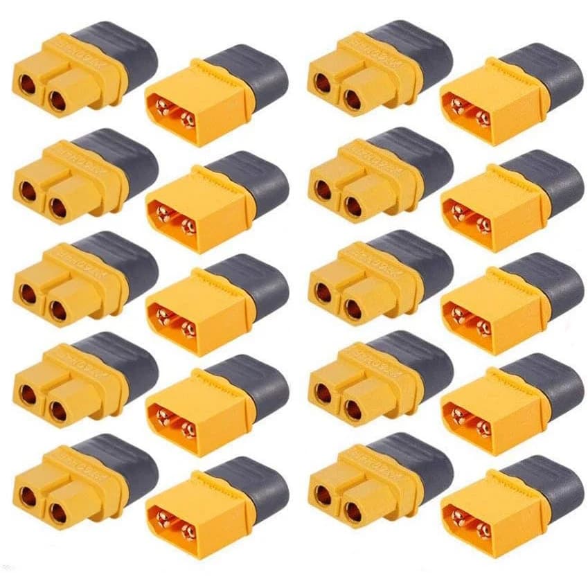 5/10 paires de connecteurs XT60H avec boîtier de gaine, prise femelle/mâle XT60 pour batterie RC Lip