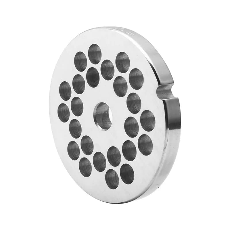 Hachoir à viande de Type 12, accessoires de lavement, maille de couteau, trou en acier inoxydable, t