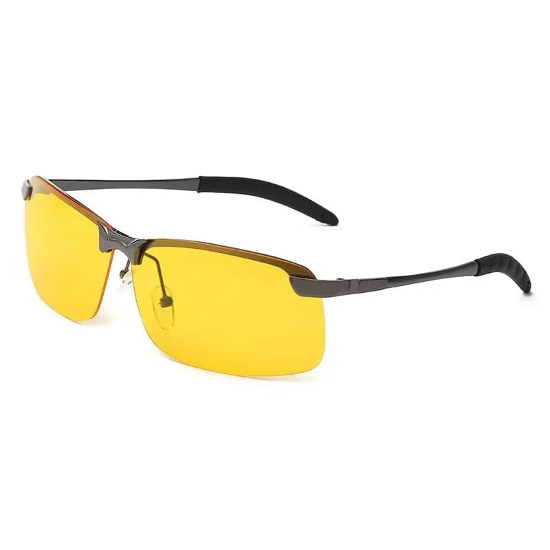 Lunettes de vision nocturne pour hommes, lunettes de soleil polarisées, protection du conducteur, co