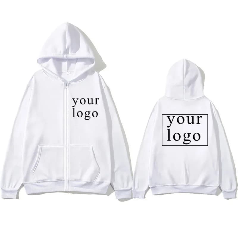 Cardigan à Capuche pour Homme et Femme, avec Logo/Image de Marque Personnalisé, Nouveau Design à la 