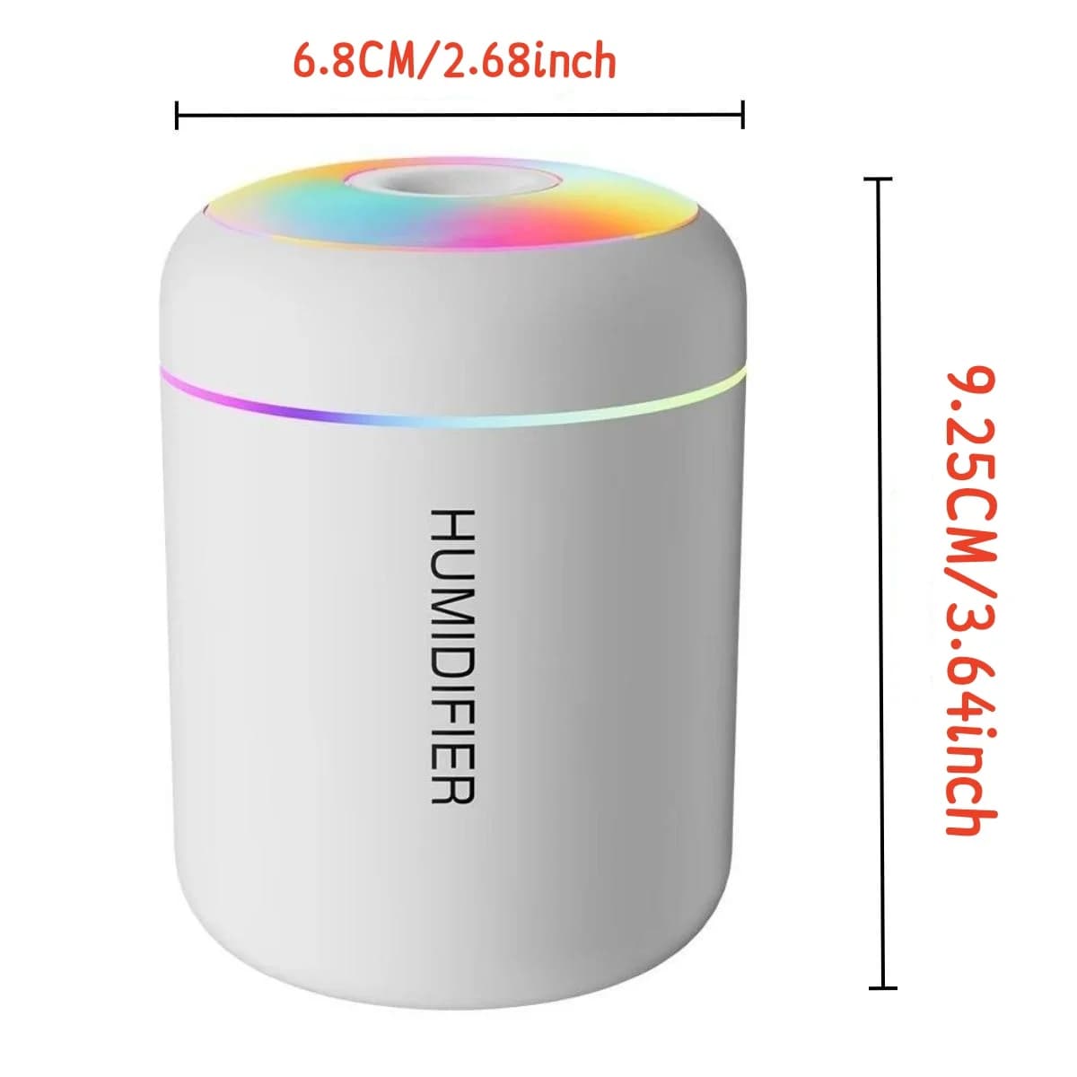 Mini humidificateur d'air électrique USB 180ML, diffuseur d'arôme, purificateur d'huile essentielle,