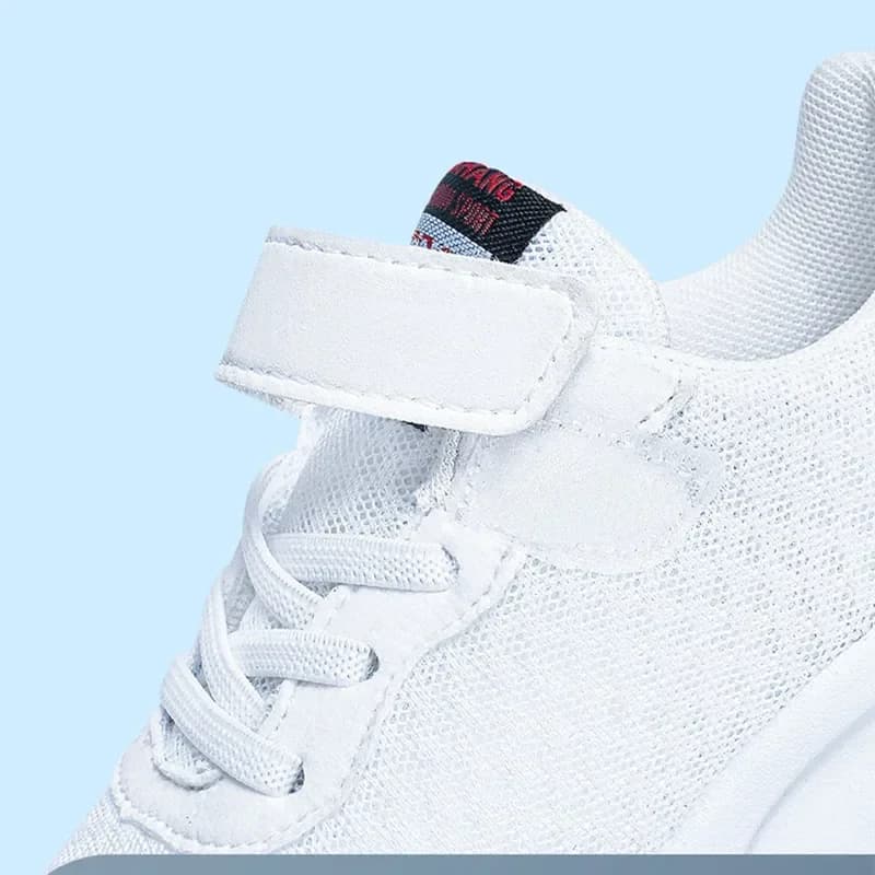Baskets en maille pour enfants, chaussures de course légères et respirantes pour garçons et filles, 