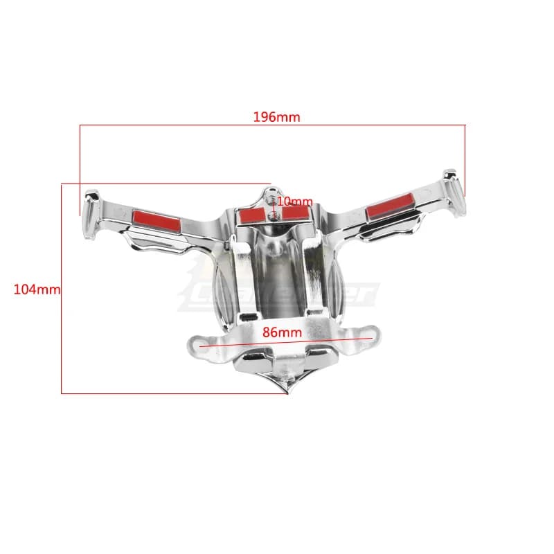 Couvercle d'accent de tappet/bloc de levage chromé, pour Harley Twin Cam Street Glide Road King modè