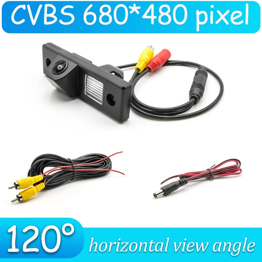 Caméra de recul CCD HD AHD Fisheye, moniteur de barrage de voiture pour Chevrolet Orlando 2010, 2011