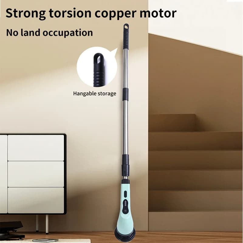Brosse de nettoyage électrique 9 en 1, épurateur de nettoyage à rotation électrique, outils de netto