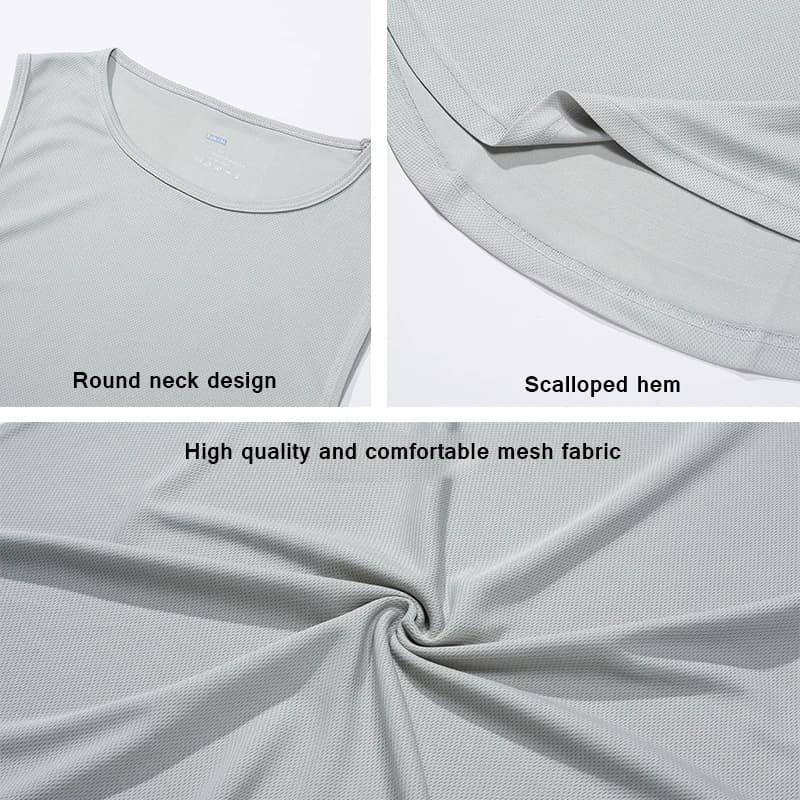 Débardeur de gymnastique d'été pour hommes, vêtements d'entraînement de Fitness, chemise ample sans 