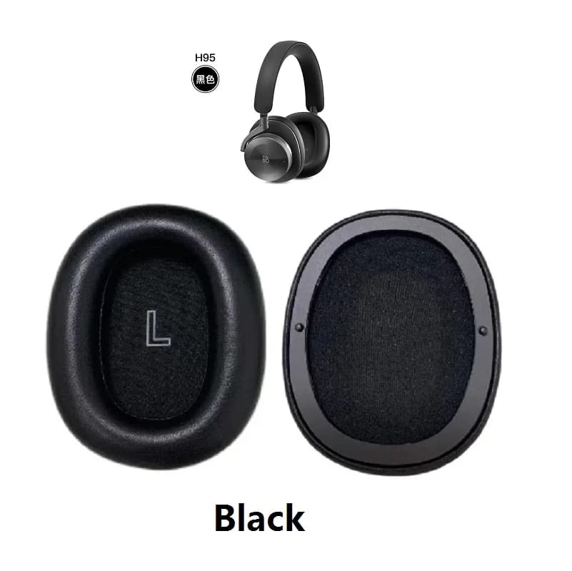 Coussinets d'oreille 100% originaux pour écouteurs B & O H95 Bang & Olufsen Beoplay H95, en cuir de 