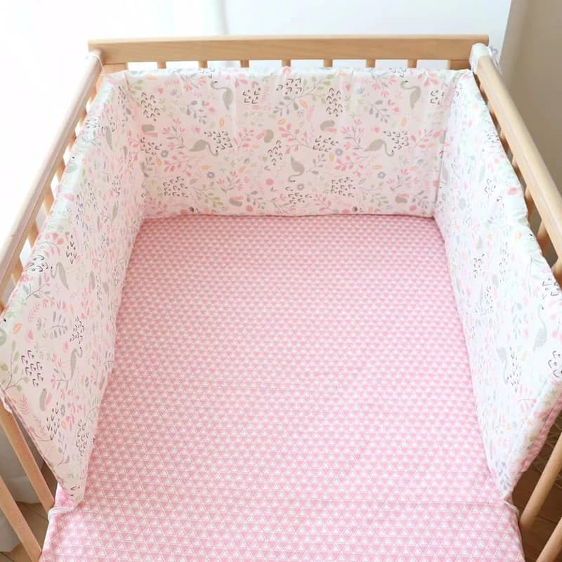 Pare-chocs de lit de bébé dans le berceau, Protection de lit épaisse et douce, protecteur de berceau