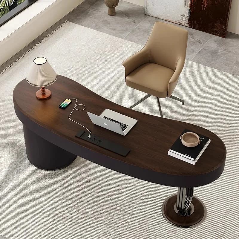 Bureaux d'ordinateur de rangement modernes de luxe élégant ordinateur portable adulte bureau de jeu 