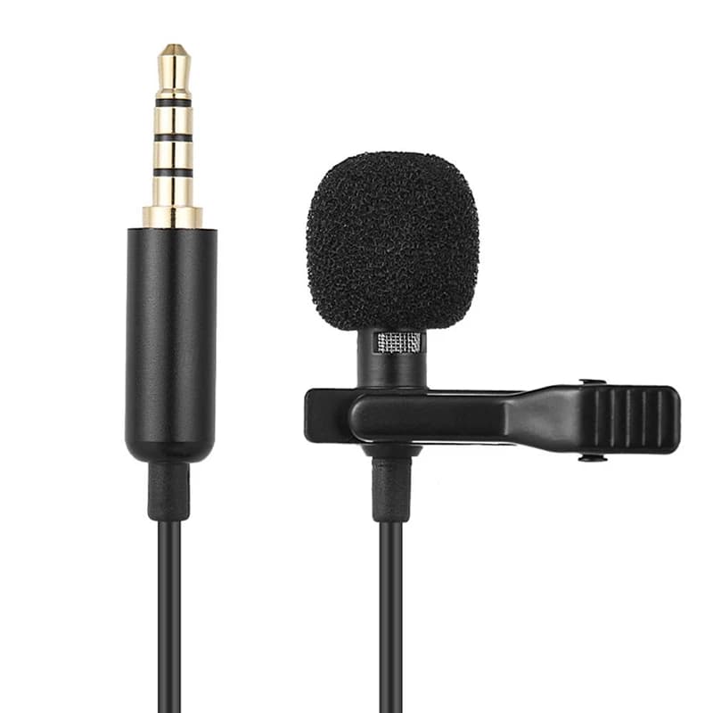 Mini Microphone USB Professionnel pour Appareil Photo DSLR, 3.5mm, à réinitialisation, Revers, Type 