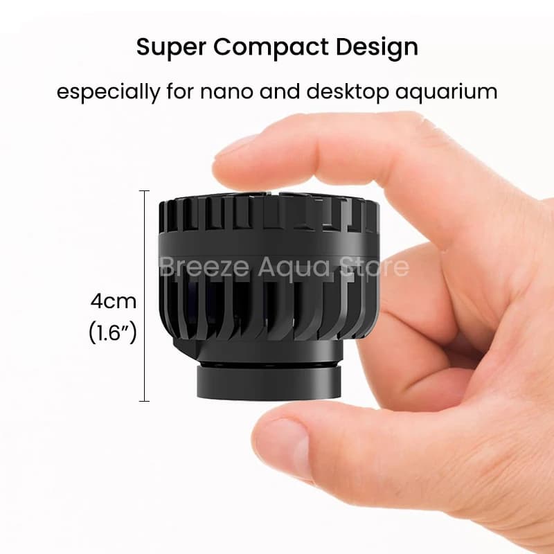ZKSJ Mini mince contrôle tactile eau douce eau salée 5/9W DC Aquarium Wavemaker pompe de Circulation