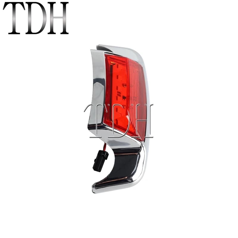 Feux de garde-boue arrière de moto, garniture de feux de frein arrière LED Tri-Bar pour Harley Herit