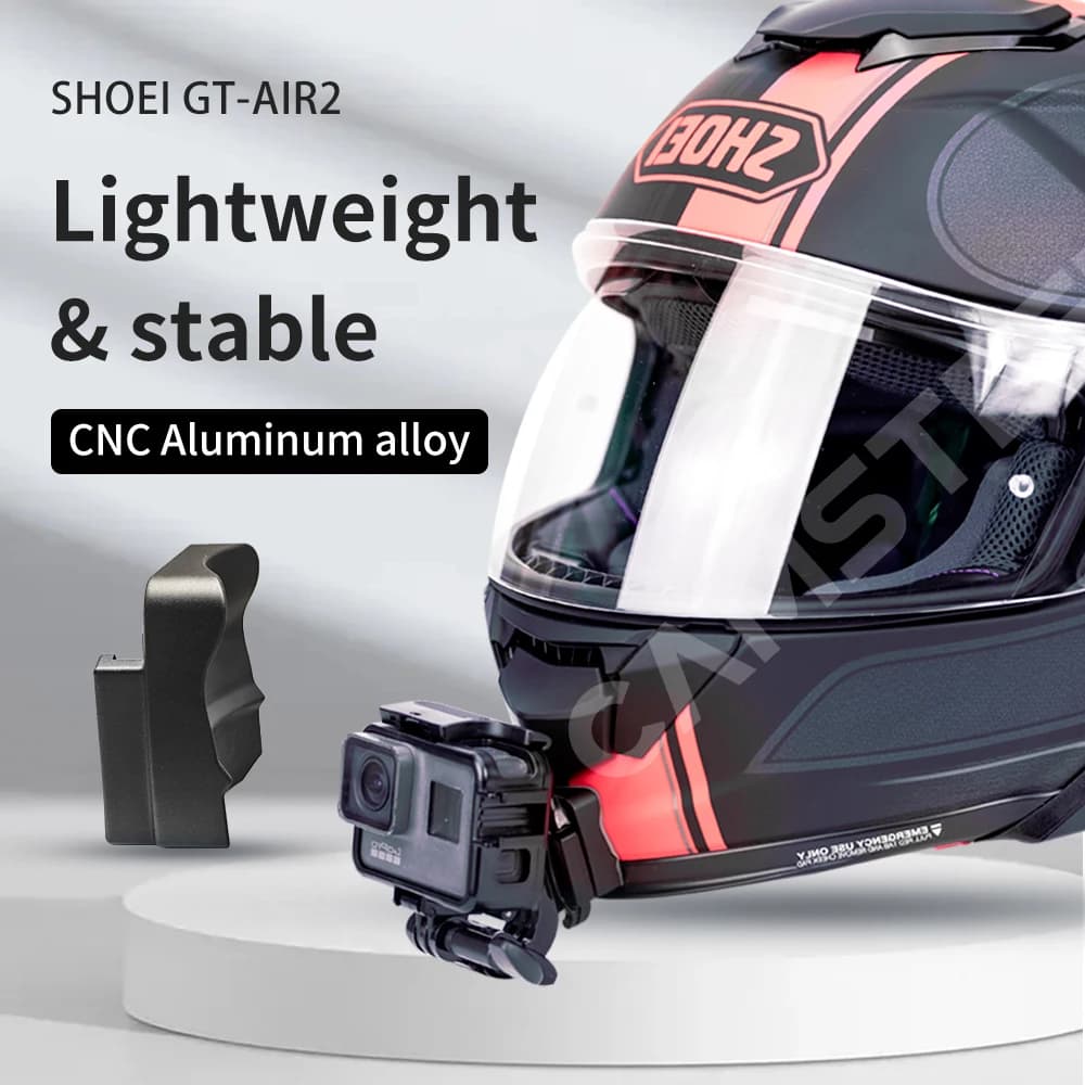 Support de ruisseau de casque personnalisé pour Luminei Gt Air2, GoPro Hero12, 11, 10/9 Instactage 3