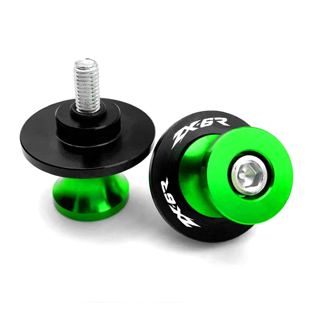 ZX-6R M8 Moto Swing Stand Vis Bras Osccorporelle Bobines Curseur Pour KAWASAKI Ninja ZX6R ZX 6R ZX63