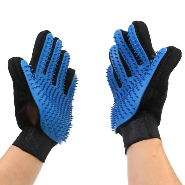 NONOR – brosse de bain en caoutchouc pour animaux de compagnie, Protection en Silicone, peigne pour 