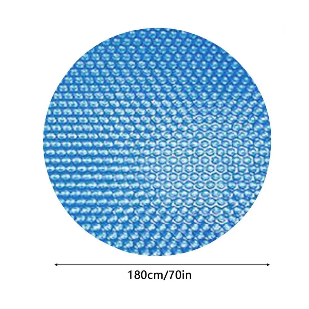 Couverture de piscine épaissie pour piscine intérieure et extérieure avec isolation, accessoires pou