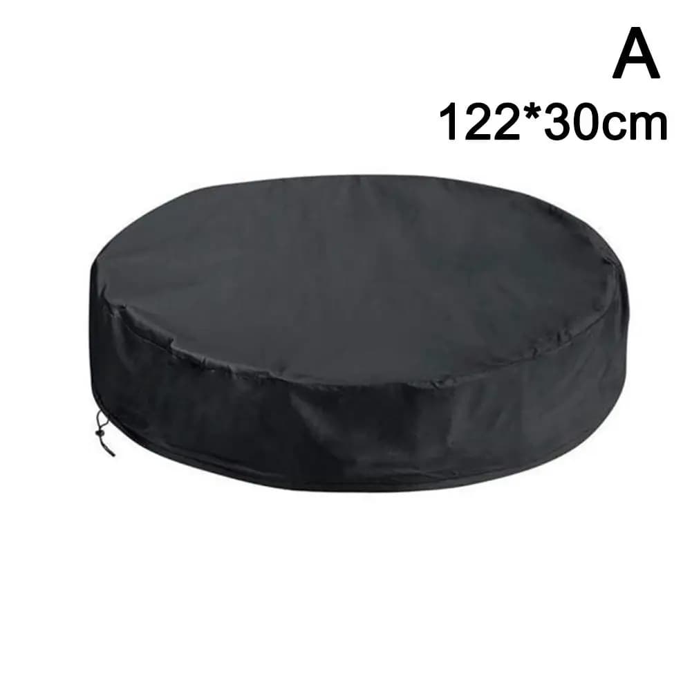 Couverture anti-poussière pliable pour piscine, accessoires de natation