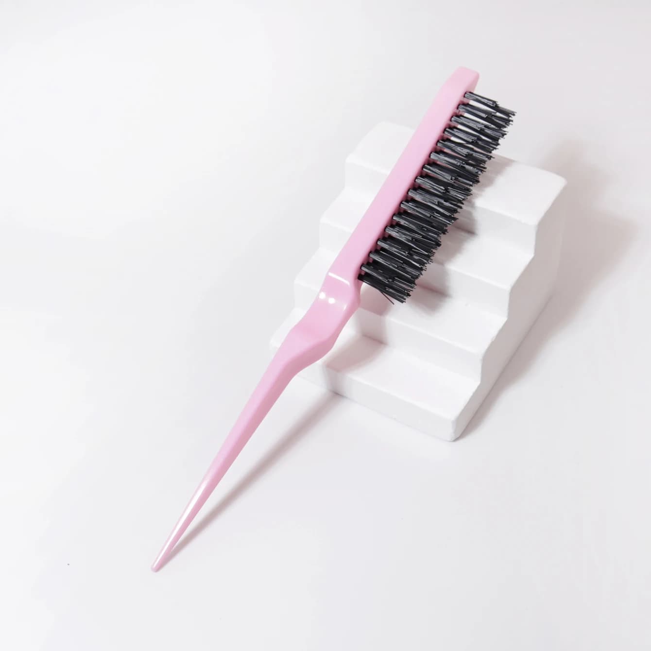 Brosse à queue de Rat 1/7 pièces, pour le peignage du dos, le volumisation des racines et le Massage