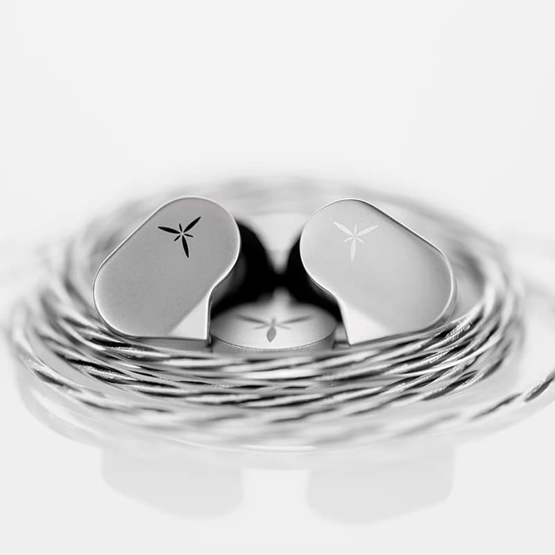 MOONDROP LAN HIFI écouteur filaire écouteurs IEM 0.78mm dôme plaqué beryllium composite diaphragme c