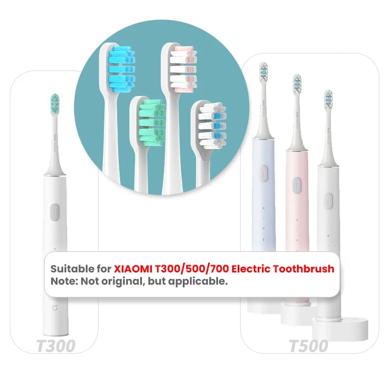 Têtes de brosse de rechange pour Xiaomi Mijia T300/T500/T700, pour brosses à dents électriques soniq