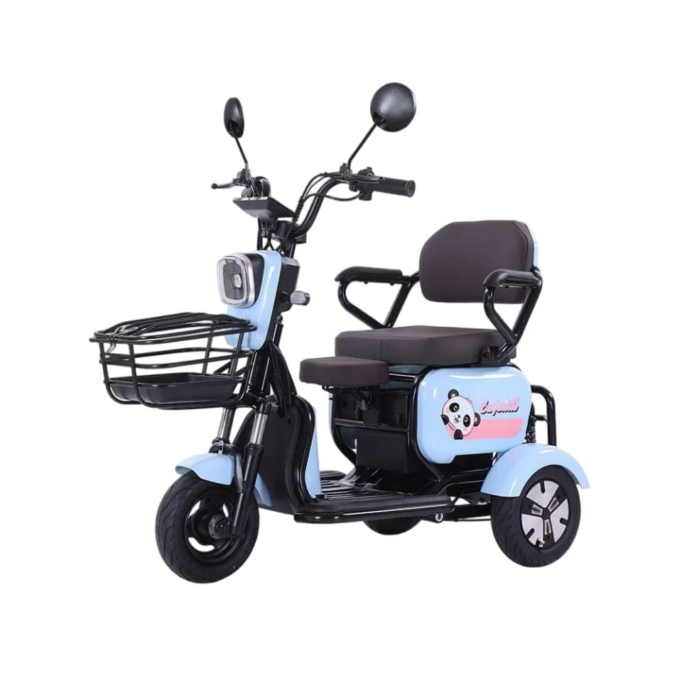 Mini Scooter de mobilité à 3 roues pour adultes handicapés, Tricycle électrique 48V 700W pour person