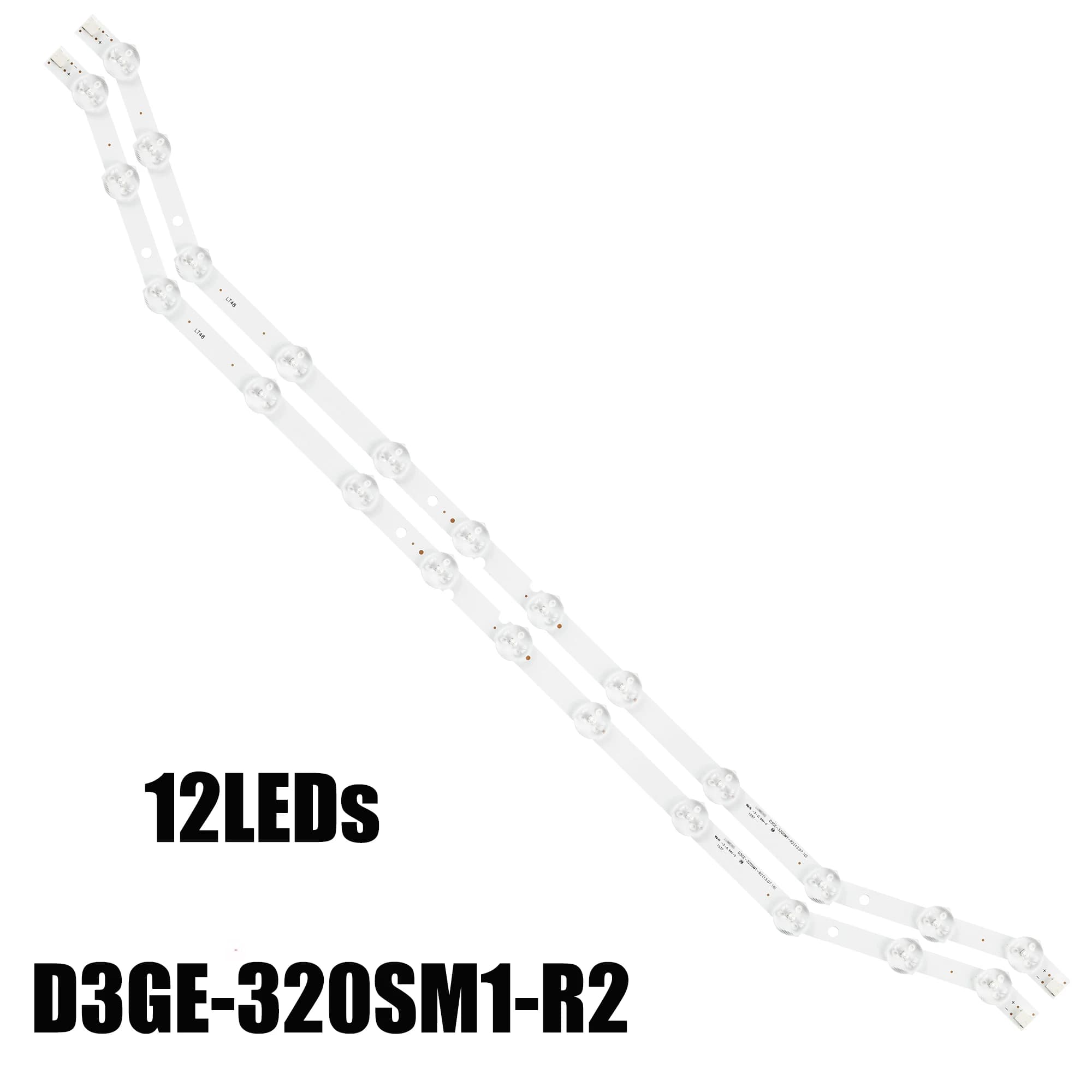 10 kits LED 12 LED pour 32 "D3GE-320SM1-R2 UE32EH5450 UE32H5303 UE32EH5000 LH32MDCPLGC/CI HG32AD590 