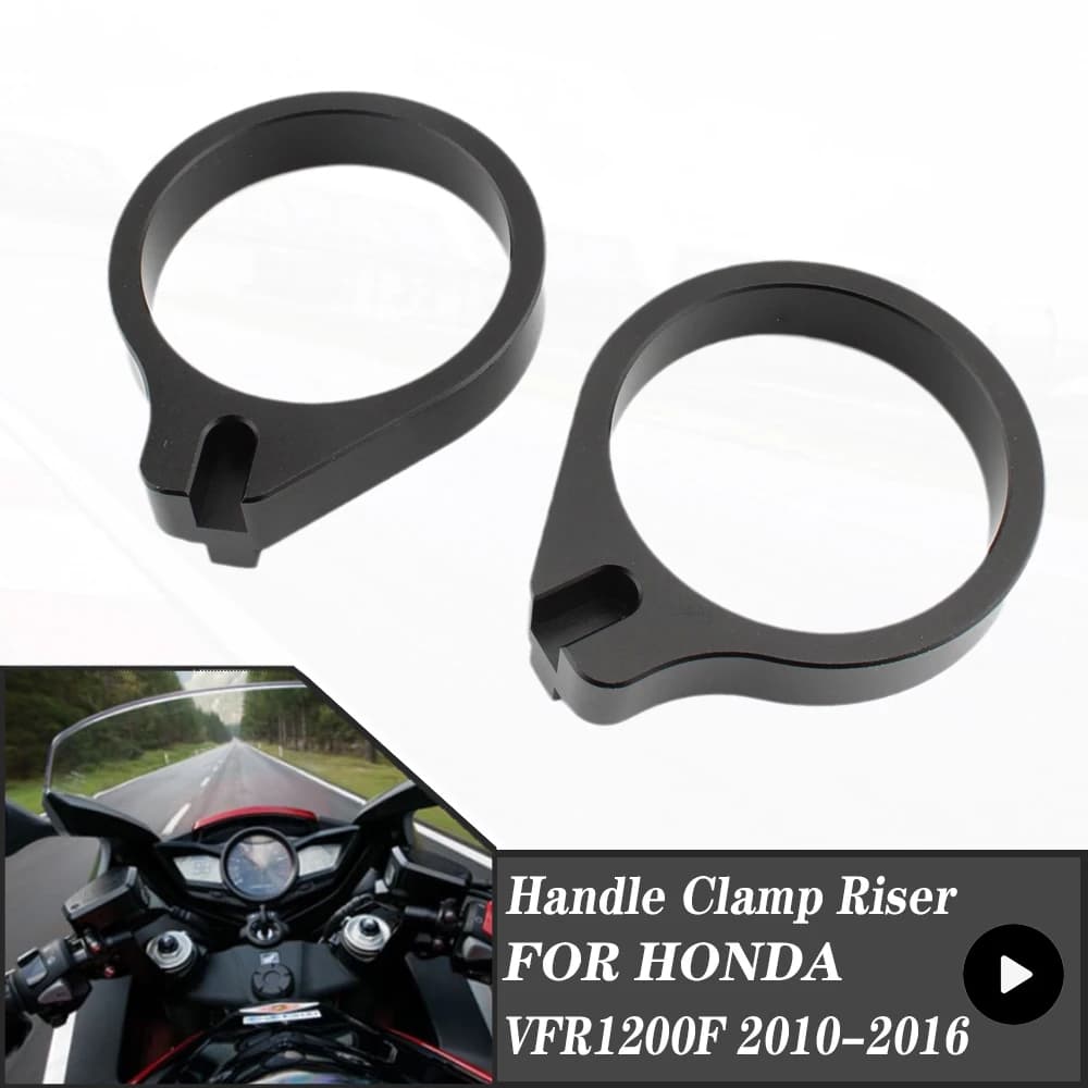 Poignée de rehaussement du guidon, élévateur 12mm, VFR sous F VFR1200 F, accessoires moto pour HONDA