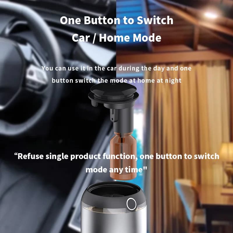 Désodorisant de voiture AI diffuseur d'arôme intelligent huile essentielle parfum de pièce USB charg