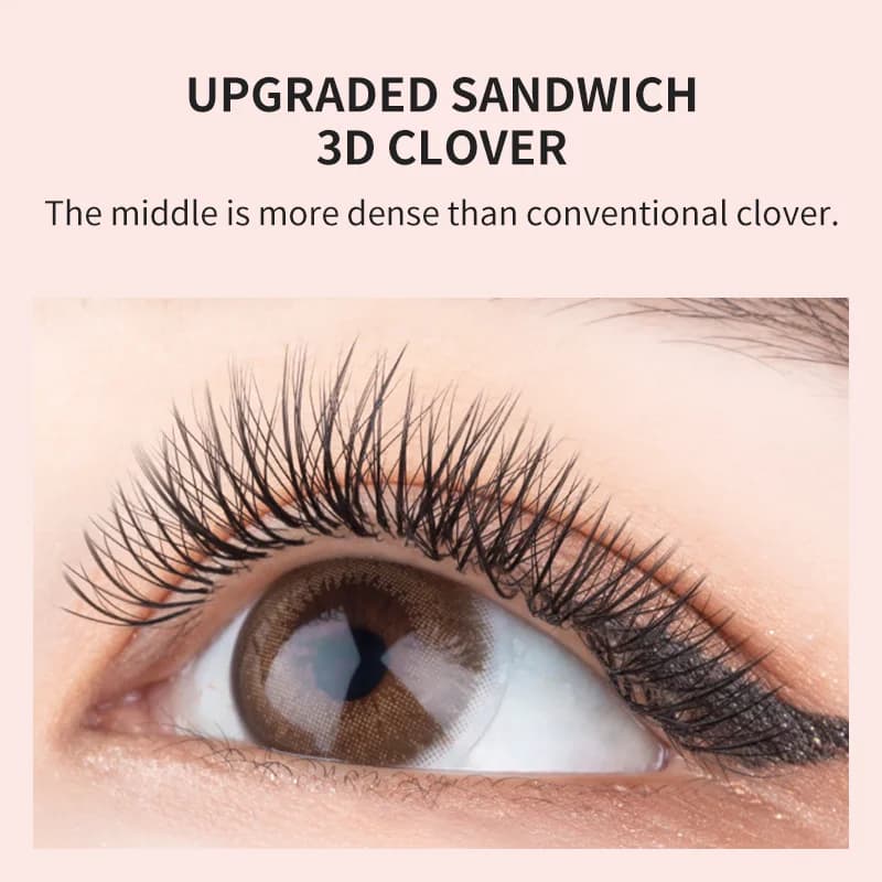 NATUHANA nouvelle Extension de cils en forme de 3DW 3D Volume préfabriqué cils en éventail W Style c