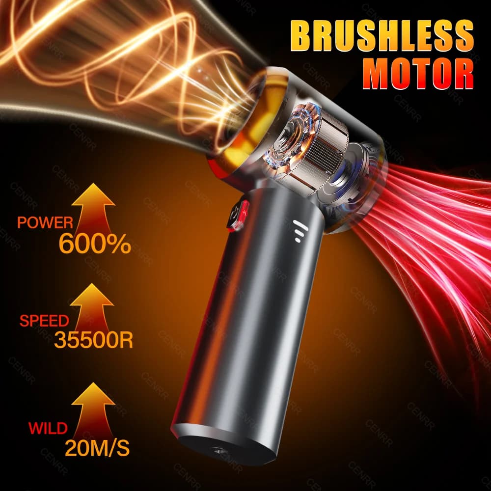 CENRR 2025 NOUVEAU Aspirateur de voiture Mini puissant 998000 Aspirateur portable PA pour appareil m