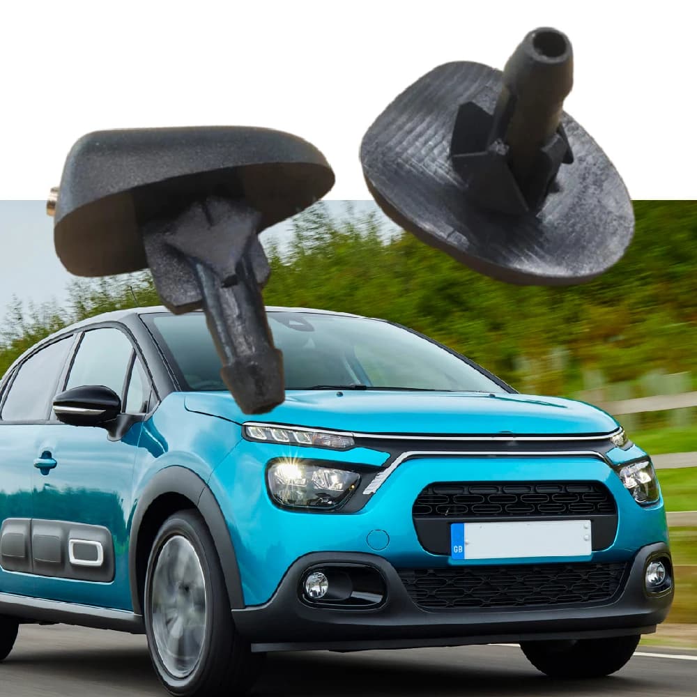Jets de buse de pulvérisation pour lave-glace, 2 pièces 306307308    Pour Citroën C3 C4 Peugeot 306 