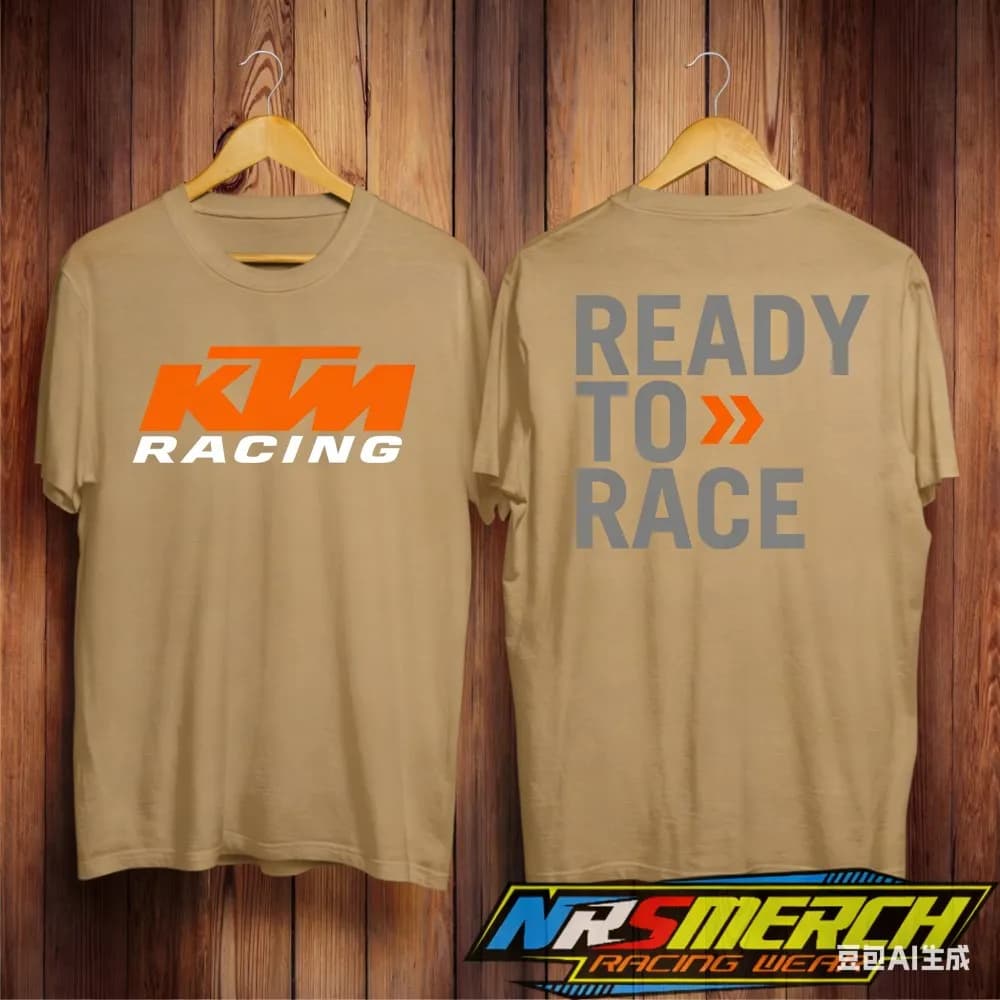T-shirt de course KTM Ready To Race pour hommes, t-shirt décontracté unisexe, adapté à un usage quot