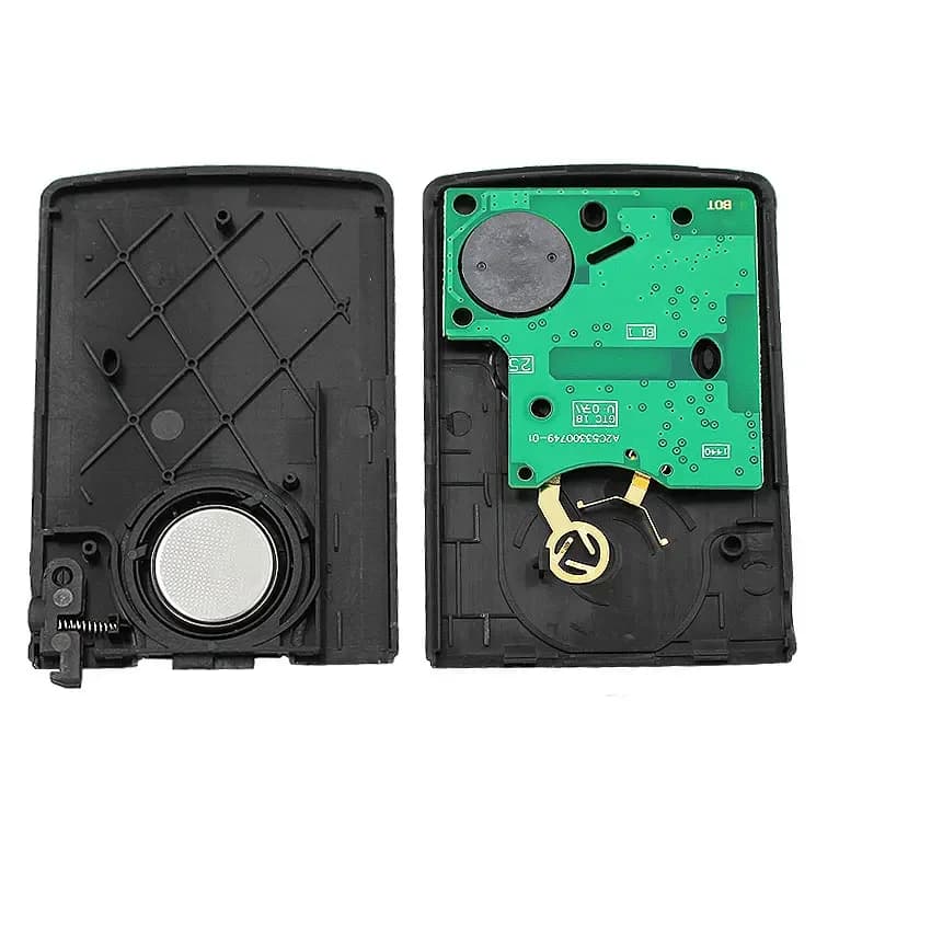 Clé de Voiture Intelligente à 4 lèvent, Transpondeur PCF7945/PCF7953 4A, 433Mhz, pour Renault Clio 4
