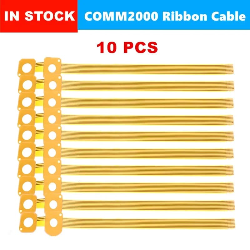 COMM2000 – câble flexible/ruban pour voiture, 10 pièces, interrupteur de clignotant, colonne de dire