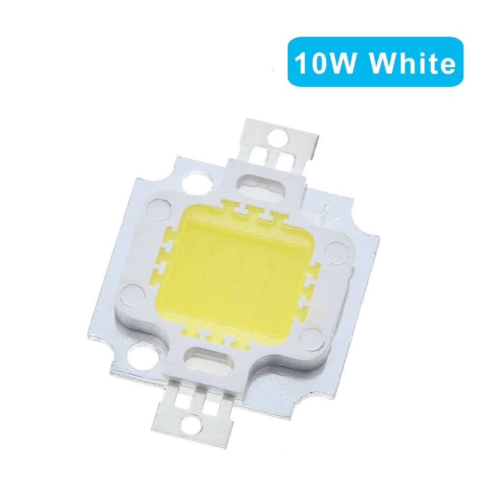 Puce de lampe LED intégrée COB, ampoule de budgétaire bricolage, blanc chaud, 10W, 20W, 30W, 50W, 10