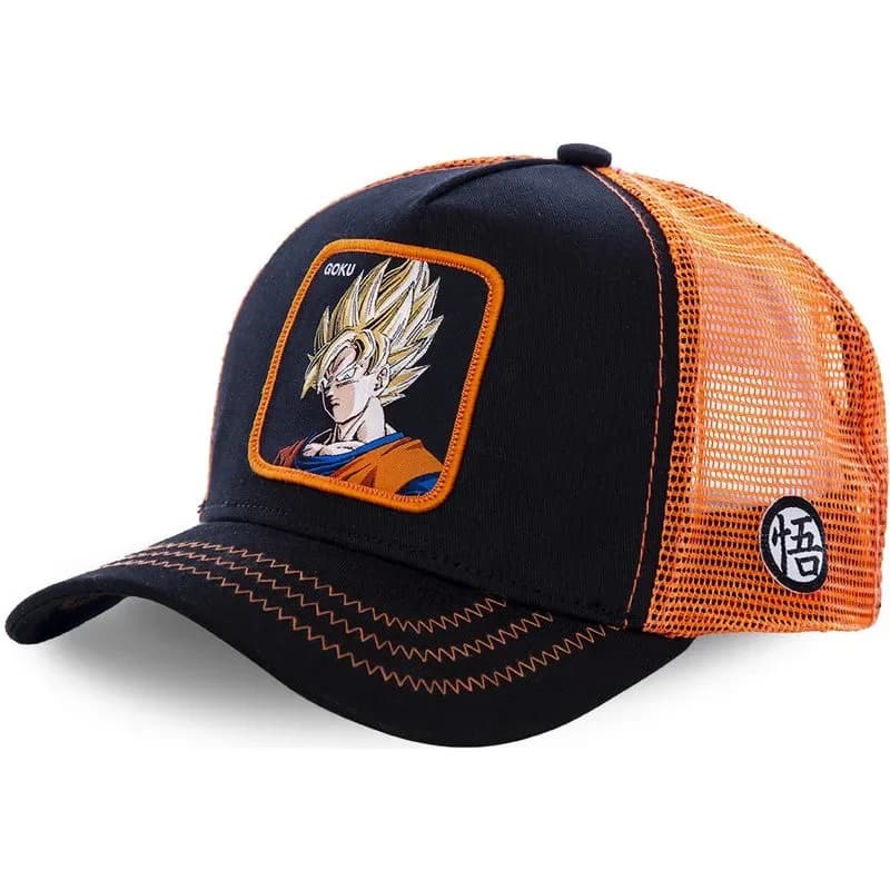 Nouveau Dragon Ball Son Goku casquette été voyage casquette à visière hommes broderie Hip-Hop casque