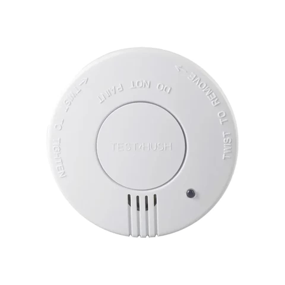 Détecteur de fumée 9V, batterie remplaçable, alarme de fumée et d'incendie, capteur de fumée, bip de