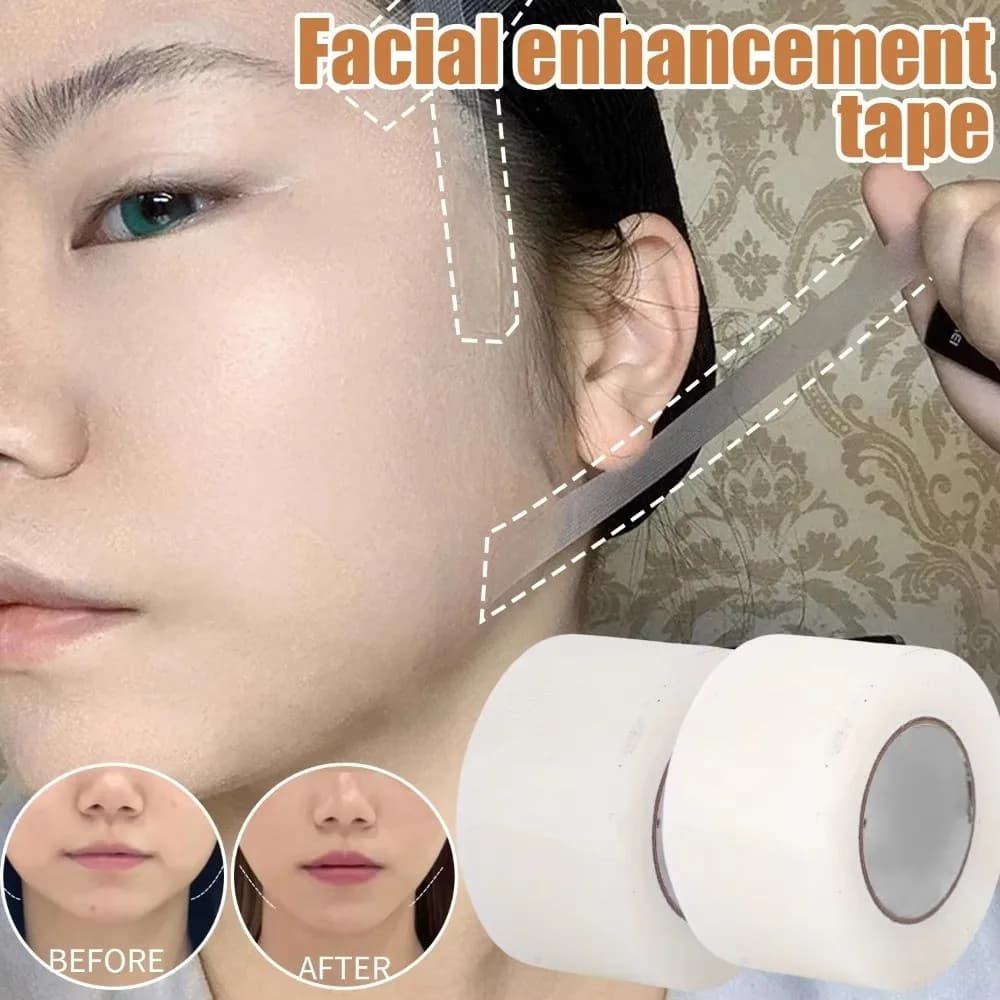 Nouveau 8 M/rouleau PE ruban Facial professionnel ascenseur rides Cosplay ruban de maquillage respir