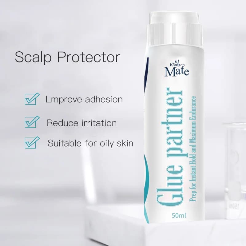 Protecteur de cuir chevelu pour perruque, colle imperméable, Protection de la peau, primaire de coll