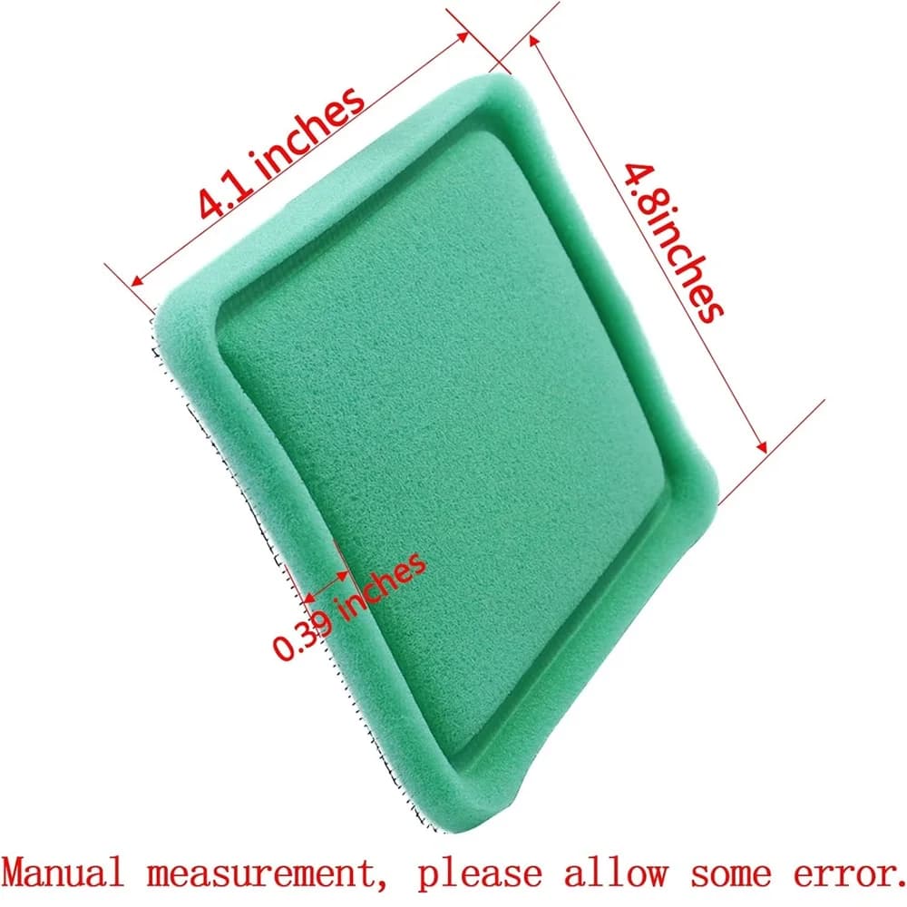 Préfiltre pour Briggs et Stratton OEM, 271933, 491435, 491435S, 493537, 493537S, 5 pièces