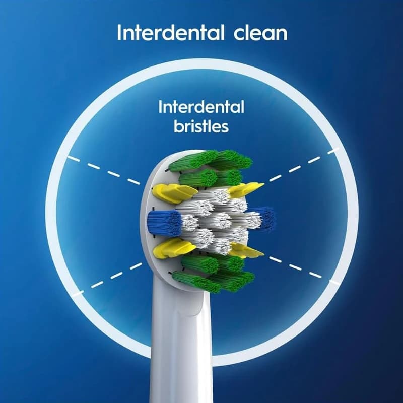 Oral-B Floss Action Remplacement Tête de brosse à dents électrique Recharge pour brosses à dents éle