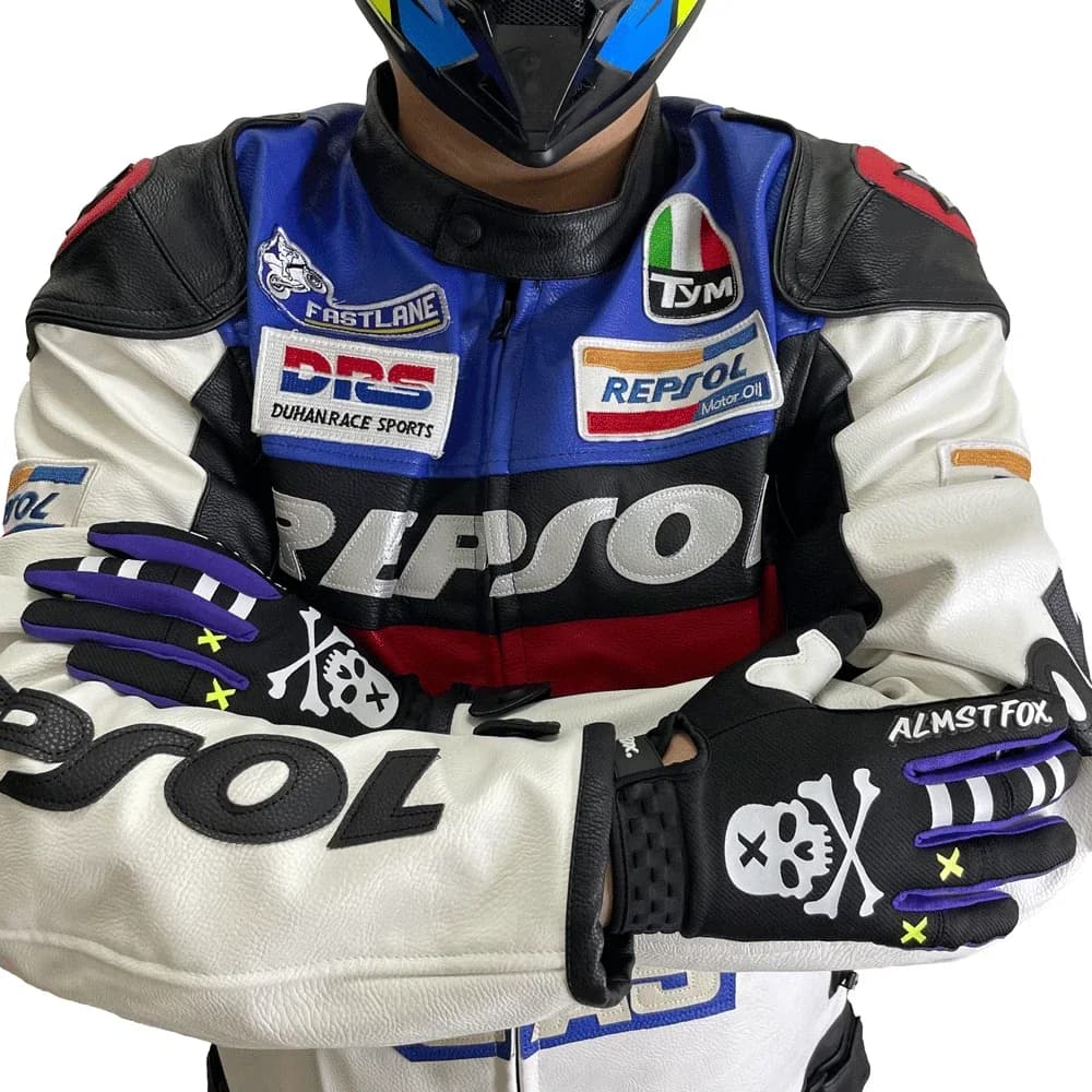 Almst Fox – gants de vélo tout terrain pour vtt MX, pour écran tactile, de cyclisme, Cool, pour Moto