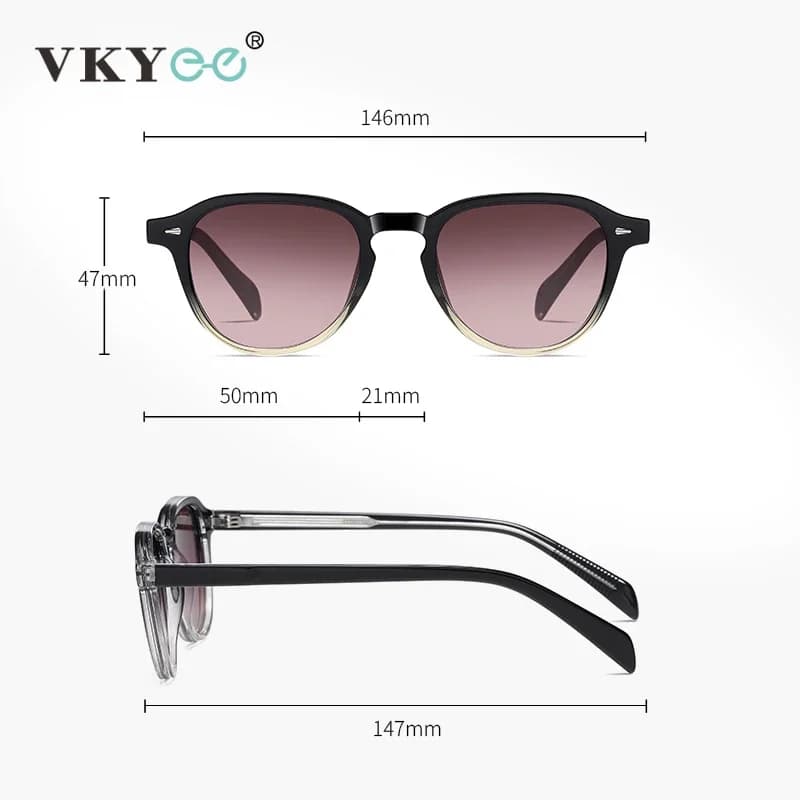 VICKY Vintage lunettes de soleil polarisées sur Prescription femmes classique Anti bleu Ray lunettes