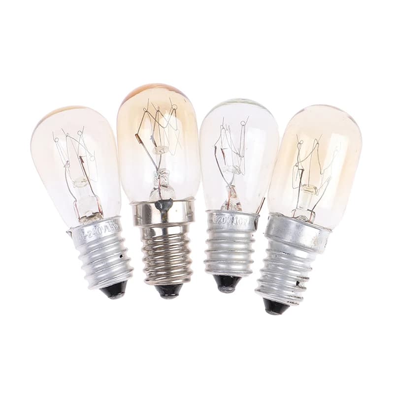 Ampoule de four halogène, lampe de réfrigérateur, haute température, degré sûr, sèche-linge, micro-o