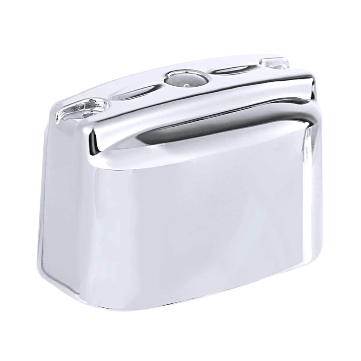 Couvercle de maître-cylindre de frein arrière en aluminium chromé, pour Harley Heritage Softail Fatb