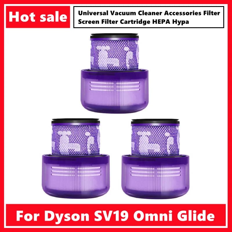 Accessoires universels pour aspirateur Dyson, écran filtrant SV19, Omni foetal de cartouche filtrant