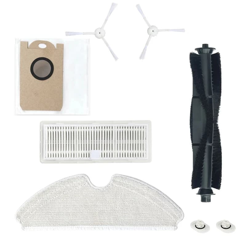 Filtre Hepa brosse principale brosse latérale vadrouille tissu sac à poussière pour Lenovo T1 Pro LR
