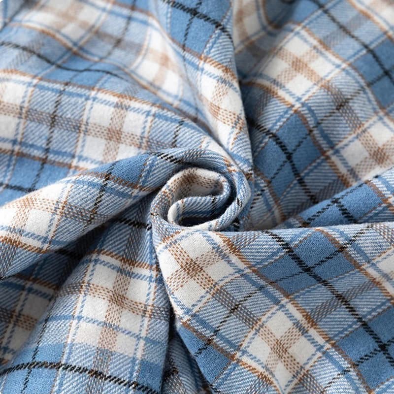 Printemps automne enfants Plaid à manches longues chemise Style coréen garçons filles ample surdimen